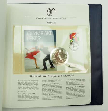 International: SILBER Numisbriefe der Olympischen Spiele - 30 Exemplare. - photo 3