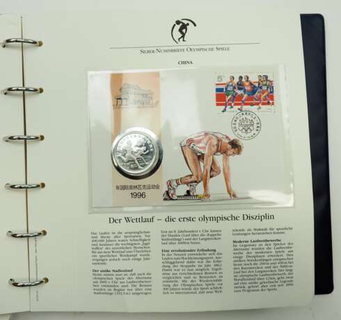 International: SILBER Numisbriefe der Olympischen Spiele - 30 Exemplare. - photo 5