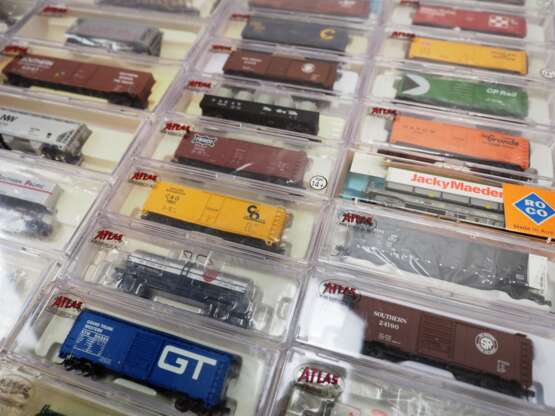 Atlas: Spur N - Modelleisenbahn 50 Wagons - OVP. - photo 1