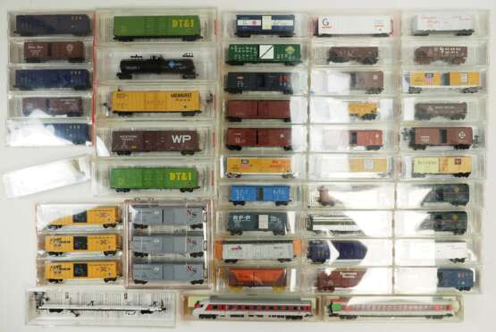 Micro Trains Line: Spur N - Modelleisenbahn 50 Wagons - OVP. - photo 2