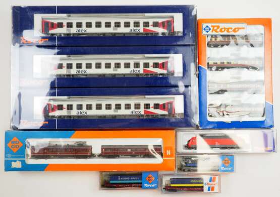 Roco: Spur N - Modelleisenbahn Lokomotiven und Wagons - OVP. - photo 1