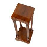 Wooden console made of solid walnut in Art Deco style. Early 20th century. Wood Eclecticism Early 20th century - photo 4