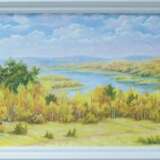 Картина № 118 Canvas on the subframe Oil on canvas Realism Rural landscape 2020 - photo 2