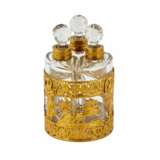 Coffret parfum. France 19e-20e si&egrave;cle. Gold plated brass At the turn of 19th -20th century - Foto 2