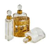 Coffret parfum. France 19e-20e si&egrave;cle. Gold plated brass At the turn of 19th -20th century - Foto 4