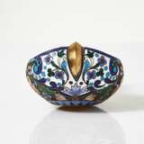 Silver kovsh in an original box. Pavel Ovchinnikov Moscow 1899-1908 Silver 84 Cloisonné enamel Gilding Neo-Russian At the turn of 19th -20th century - photo 5