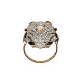 Gold ring with diamonds. Diamonds 20th century - photo 7