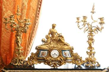  Horloge de Cheminée sète Europe du XIXE siècle