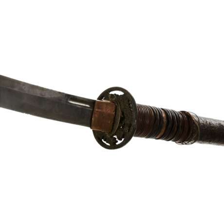 Japanese traditional Naginata spear Shinshinto period 1781-1876. Wood metal 19th century - photo 5