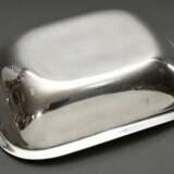 Schlichte Tiffany & Co Schale mit glattem Rand, Modell Nr. 23457, Silber 925, 406g, 23x18cm, Gebrauchsspuren - photo 2