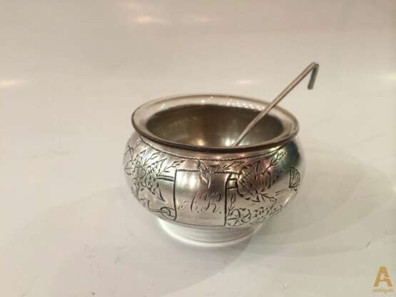 Russian salt Silber 84 Late 19th century - Foto 1