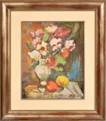 Still life with apples