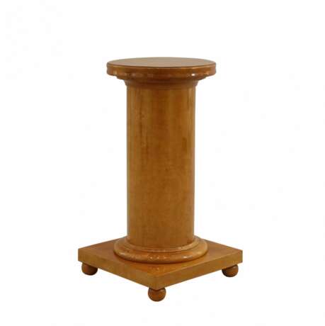 Pedestal Column Lacquered wood Empire 20th century - photo 1