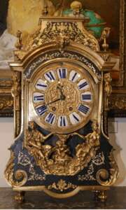 Часы в стиле Буль, кон. XVIII - нач. XIX в. Франция 