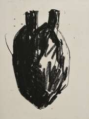 Kiecol, Hubert (*1950) „Herz 2“ 1988, Radierung, u. sign./dat., Griffelkunst, PM 31,4x23,8cm, BM 65x48cm