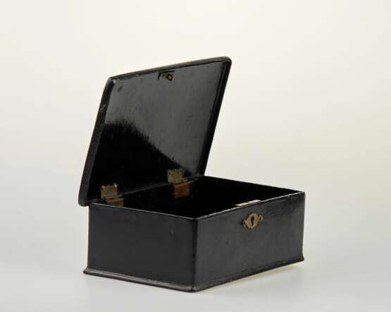 Ancienne bo&icirc;te russe Jeu Colin-maillard painting Early 20th century - Foto 2