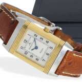 Armbanduhr: gesuchte Damenuhr, Jaeger-LeCoultre Reverso Lady-Quartz Ref-260.5.08 Stahl/Gold von 1999 mit Originalrechnung und Originalbox - Foto 1