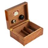 Humidor with musical mechanism by Reuge Music. Wood metal 21th century - photo 2