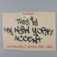 Banksy (*1974 Bristol, nach) - "This is my New Yor…