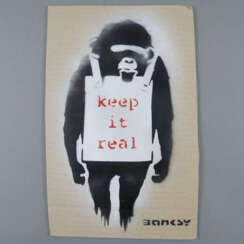 Banksy (*1974 Bristol, nach) - "Keep it real", 201…