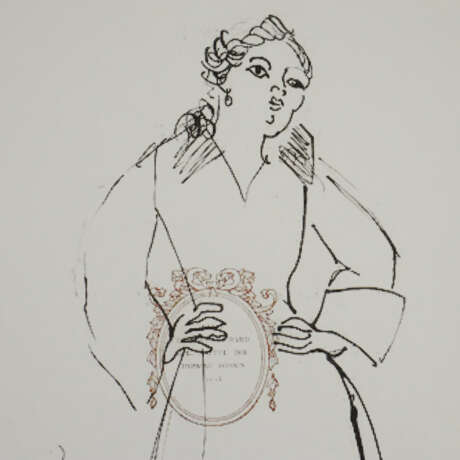 Dufy, Raoul (1877 - 1953) - Personnage de théâtre … - Foto 2