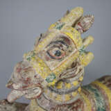 Pferdefigur / Prozessionspferd - Indien 19.Jh., ge… - фото 9