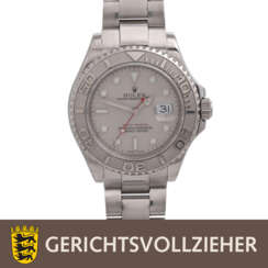 ROLEX Yacht-Master men's watch, Ref. 16622, approximately 2007/2008. Stainless steel.