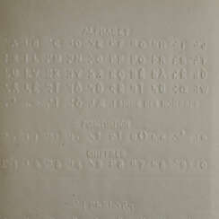 Johannesevangelium in Brailleschrift - Lausanne 18…