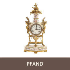 Mortgage auction: 1 Franklin Mint, flower clock