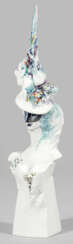 Seltene Meissen Figur "Torso, weiblich mit Maske und