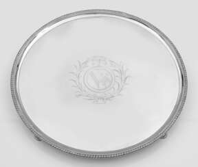 Großer George III-Salver