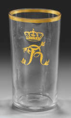 Becher mit bekröntem "Fridericus Rex"-Monogramm