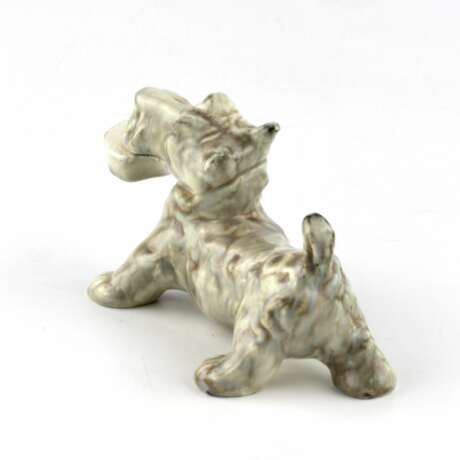 Faience figurine Scotch Terrier. Factory Kuznetsov. Russia Faience 20th century - photo 5