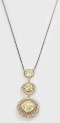 Prachtvolles Belle Epoque Diamant-Collier