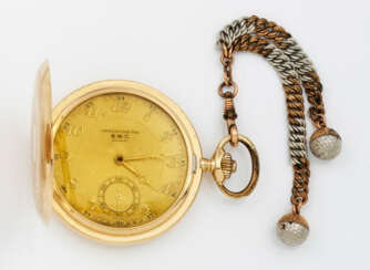 Taschenuhr mit Châtelaine von Buttes Watch Co. Ltd.