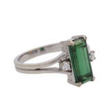 Ring mit grünem Turmalin - Foto 2