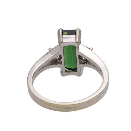 Ring mit grünem Turmalin - Foto 4