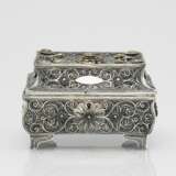 Silver filigree box from the 19th century. Odessa Russian Empire 1898-1908 Silver 84 Neo-Russian At the turn of 19th -20th century - photo 7