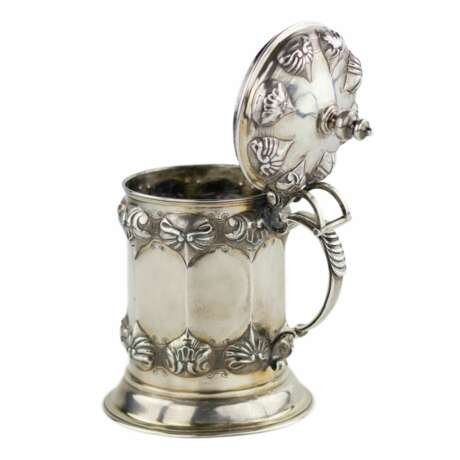 I. Nordberg. Tasse russe en argent dans le style de l`historicisme romano-gothique. P&eacute;tersbourg. 1839 Silver 84 Gilding Eclecticism Mid-19th century - Foto 3