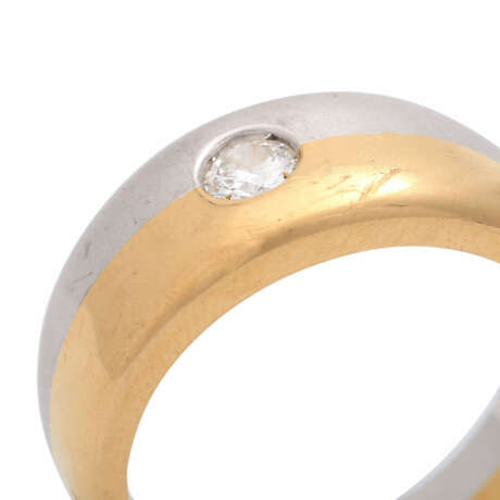 Ring mit 1 Brillant, ca. 0,25 ct, WEISS (H)/VVS-VS, - photo 5