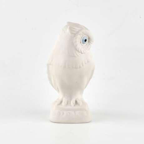 Hibou en porcelaine de l usine Gardner. Biscuit (porcelain) Late 19th century - photo 2