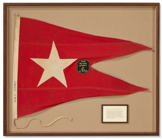 TITANIC PRESENTATION BURGEE - photo 2