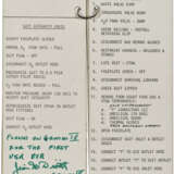 SPACEWALK CHECKLIST, FLOWN AND ANNOTATED - Foto 2