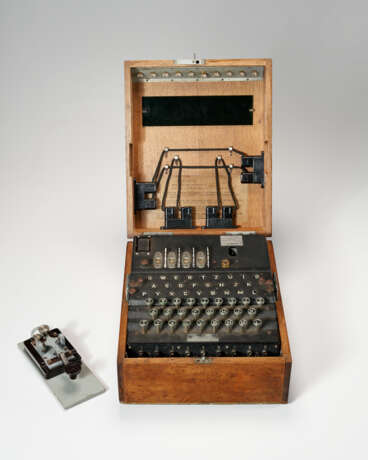 A FOUR-ROTOR ENIGMA CIPHER MACHINE - photo 1