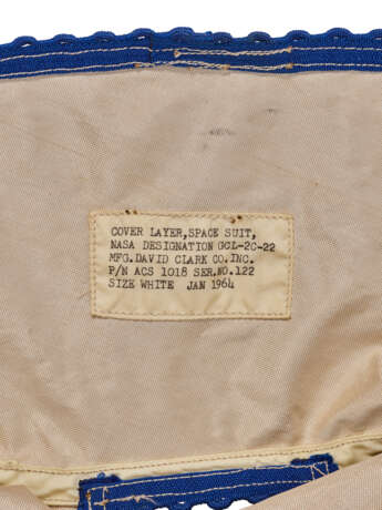 SPACESUIT COVER-LAYER MADE FOR ASTRONAUT EDWARD WHITE - Foto 2