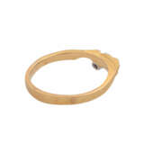 LAPPONIA zierlicher Ring mit kl. Brillant, ca. 0,03 ct (graviert), - Foto 3