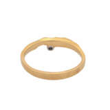 LAPPONIA zierlicher Ring mit kl. Brillant, ca. 0,03 ct (graviert), - photo 4