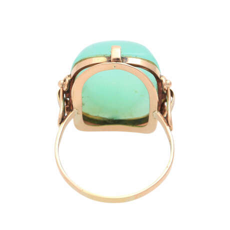 Ring mit grünem Opal - Foto 4