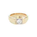 Ring mit 1 Brillant ca. 0,4 ct - фото 1