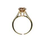 Gold 18K diamond ring. Diamond 20th century - photo 5